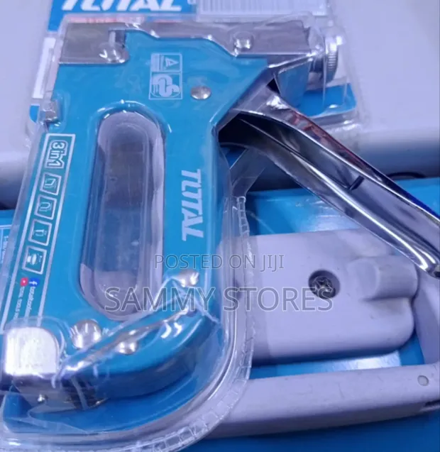 Total Multifunctional 3-in-1 Stapler Gun Heavy Duty - 1