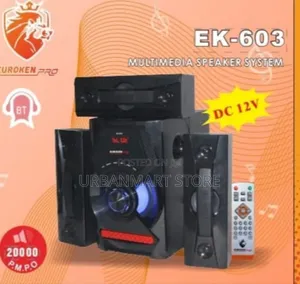 Euroken EK-603 3.1 Channel Multimedia Speaker System