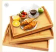 3-Piece Bamboo Serving Tray Set - 1