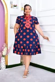 Mavazi ya Polka Dots kwa Wanawake - 1