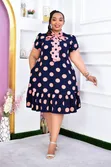 Mavazi ya Polka Dots kwa Wanawake - 3