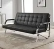5-Seater Leather Office Reception Sofa - 4