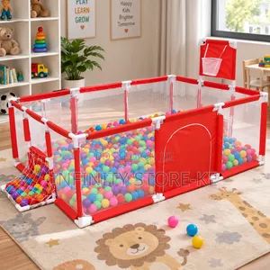 Children's Playpen with 30 Soft Balls