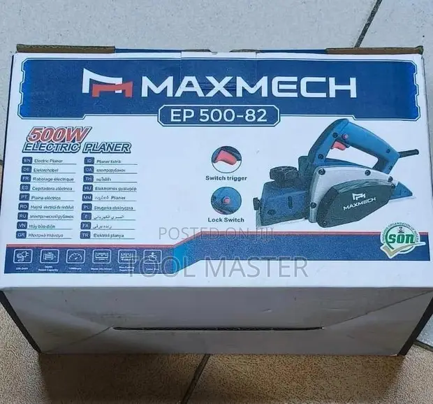 Maxmech 500W Wood Planer ya Umeme - 1