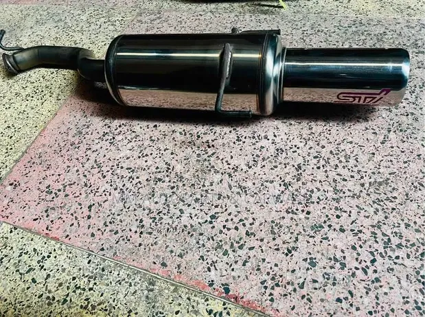 Subaru Impreza Genome STi Catback Exhaust (Long Tip) - 1