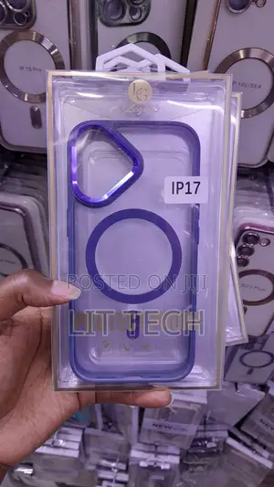 Kava ya MagSafe ya Kioo ya Electroplated kwa iPhone 17