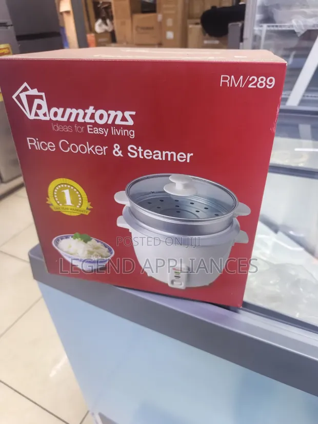 Ramtons Rice Cooker and Steamer (RM/289) - 1