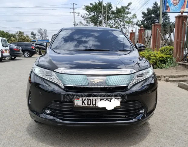 Toyota Harrier 2018 Nyeusi - 1