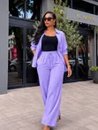 Set ya Vipande Vitatu vya Linen - 4