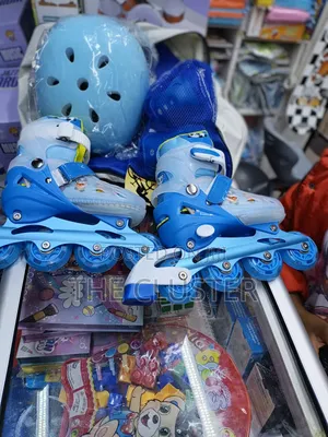 Adjustable Skating Shoes Full Set