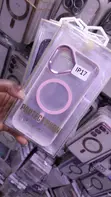 Kifaa cha Pink Clear MagSafe kwa iPhone 17 - 2