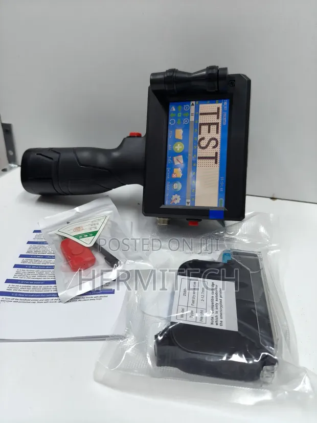 Handheld Inkjet Coding Printer for Text, Codes, Dates - 1