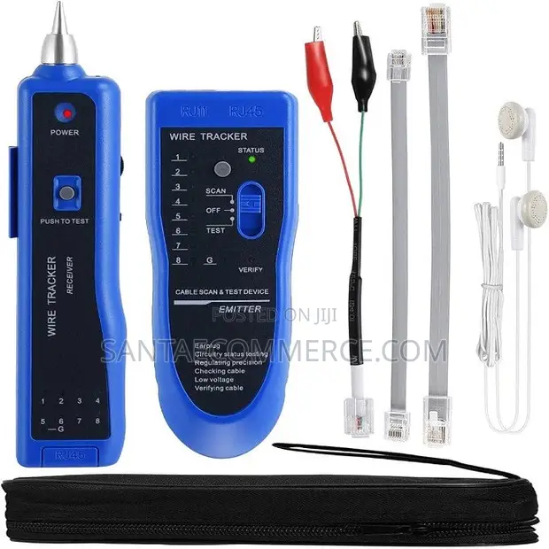 Multipurpose Wire Tracker and Cable Tester Kit - 1