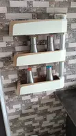 Rotating Wall Hanging Rack - Vyumba 3 vya Uhifadhi - 3