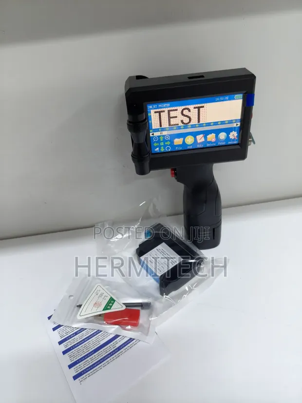 Handheld Inkjet Coding Printer - Mpya Kabisa - 1