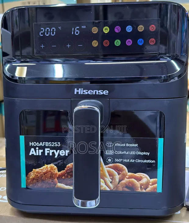6.3L Hisense Air Fryer Kikapu Kimoja - 1
