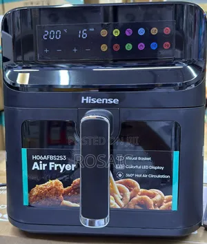 6.3L Hisense Air Fryer Kikapu Kimoja