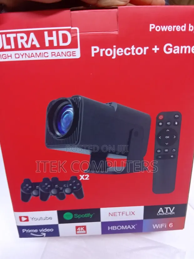 HY320 Android 13 Smart Projector for Home Cinema - 1