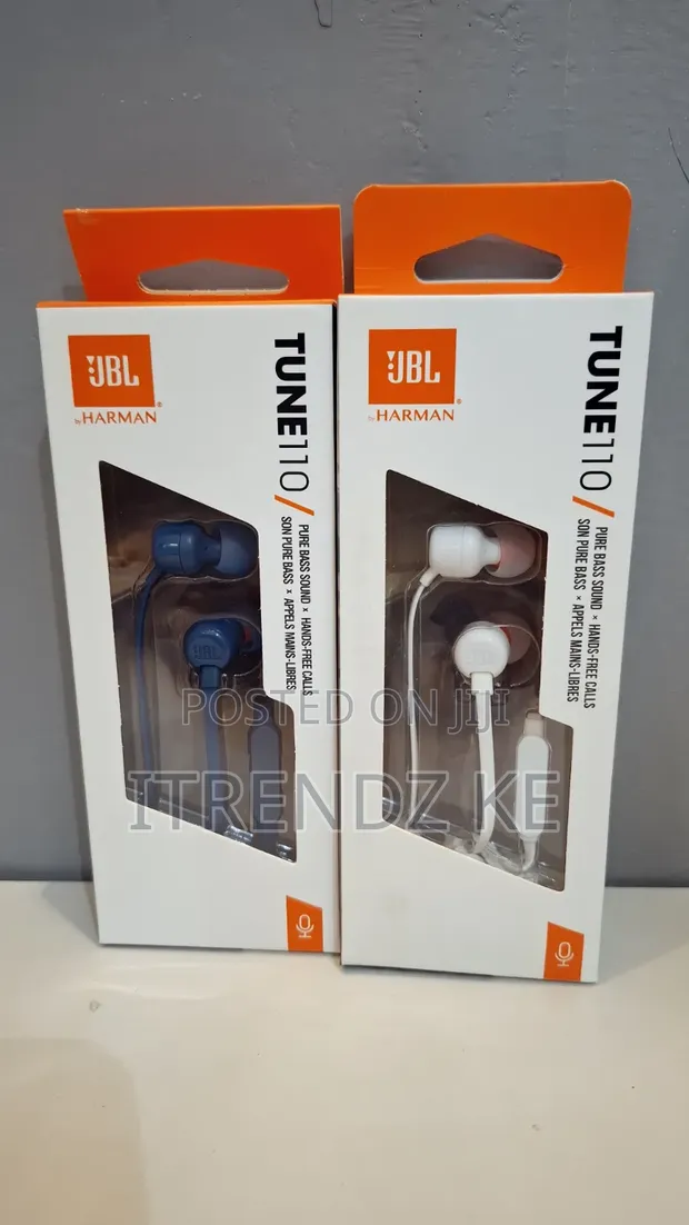 JBL Tune 110 In-Ear Headphones - 1
