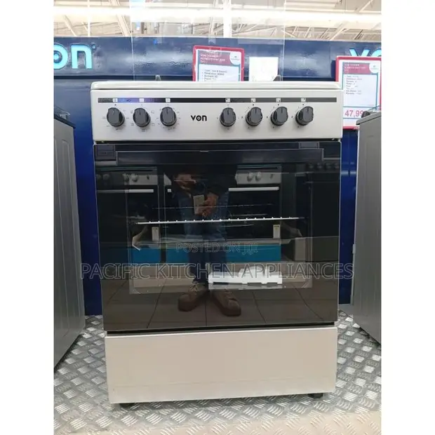 Von 60x60cm 3 Gas + 1 Electric Standing Cooker - 1