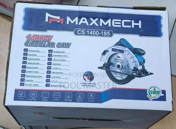 Maxmech CS1400-185 Wood Cutting Circular Saw 1400W - 1