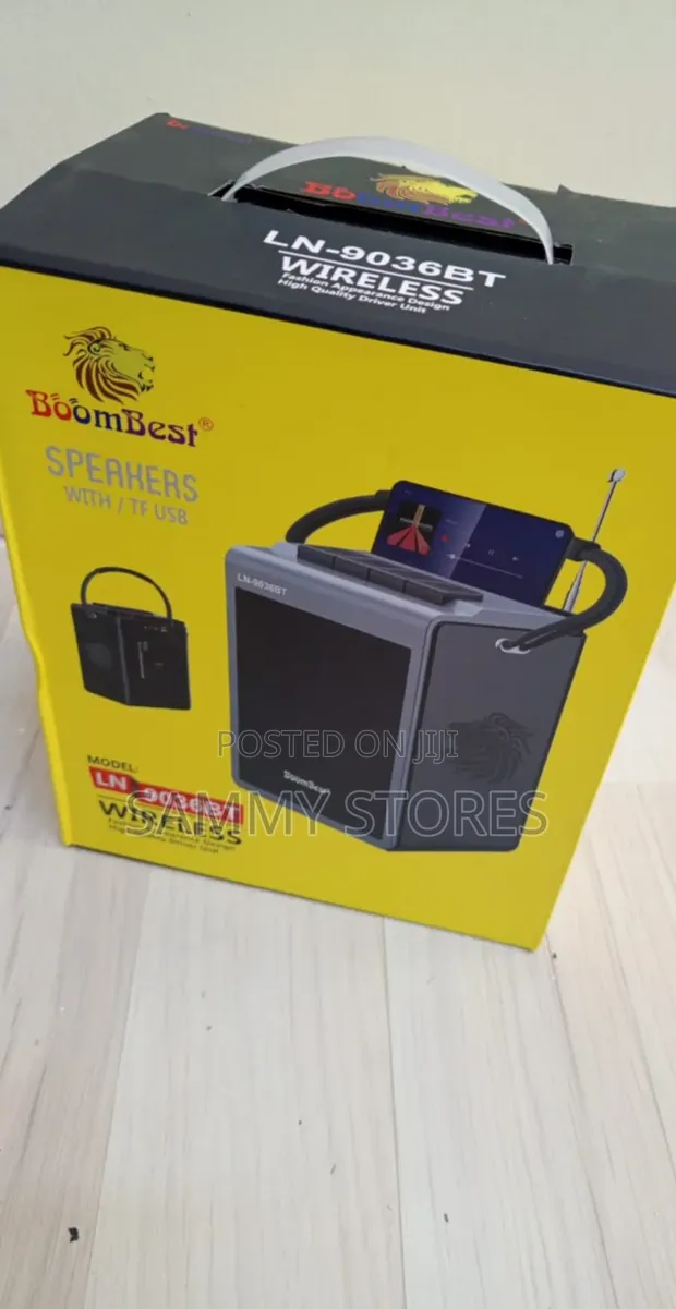 Boombest LN-9036 Super Bass Speaker Inachajiwa - 1