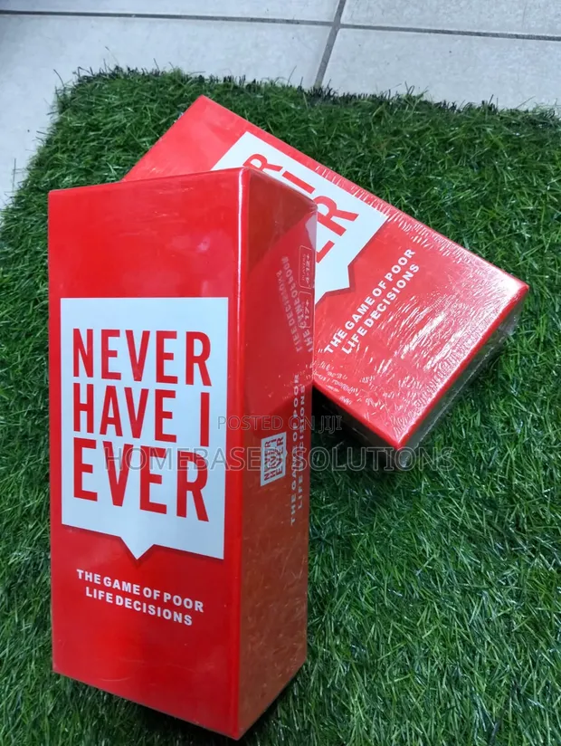Never Have I Ever Game Cards - 1