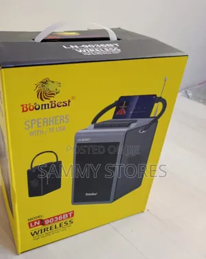 Boombest 9036 Speaker Portable ya Party na Redio ya FM