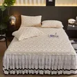 Quality Luxurious Bed Spread with 2 Pillow Cases (6x6) - 2