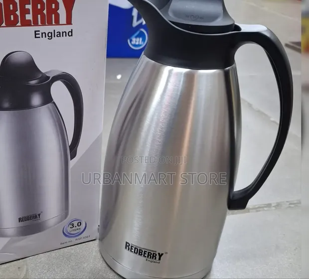 Redberry 3 Litre Large Vacuum Flask - 1
