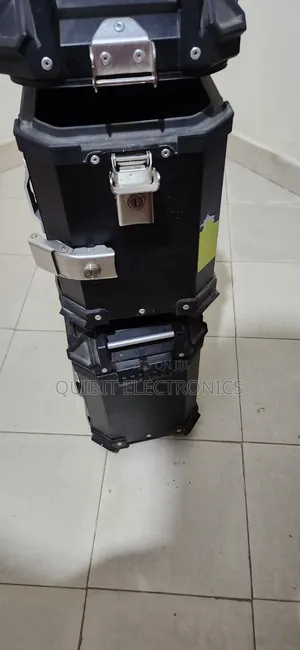 Motorcycle Side Panniers - Black