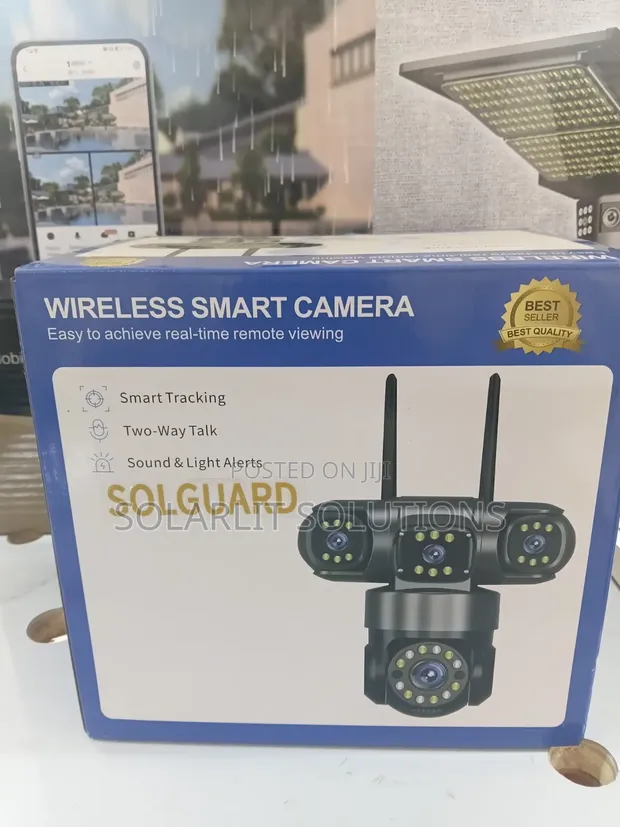 SolGuard Wireless Smart Camera (4G Solar) - 1