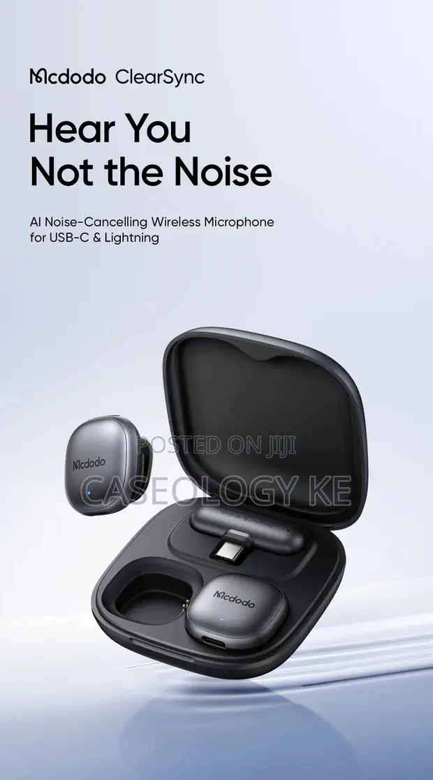 McDodo Wireless Microphone with AI Noise Cancellation - 1
