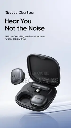 McDodo Wireless Microphone with AI Noise Cancellation