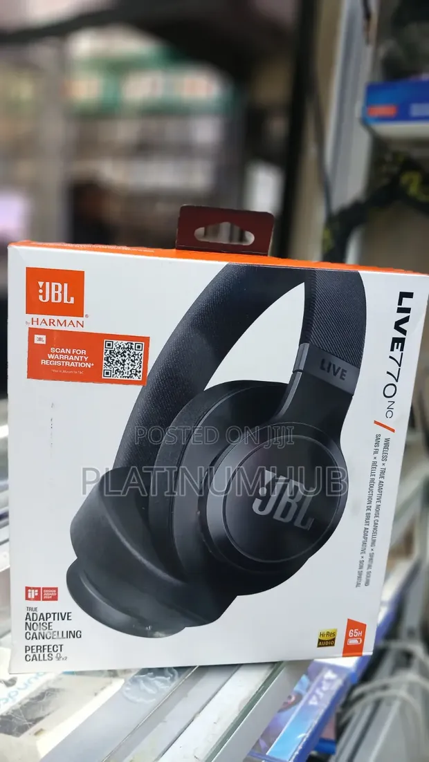 JBL Live 770 ANC Over-Ear Headphones - 1