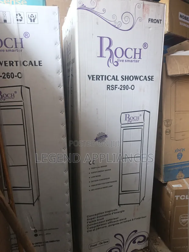 Roch Vertical Showcase Refrigerator (RSF-290-0) - 1