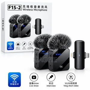 Microphone Isiyo na Waya F15-2