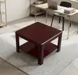 Office Mahogany Coffee Table - Modern Center Table - 1
