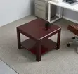 Office Mahogany Coffee Table - Modern Center Table - 3
