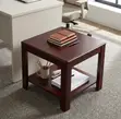 Office Mahogany Coffee Table - Modern Center Table - 4