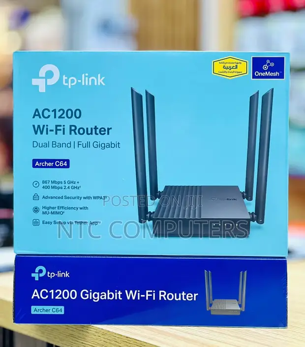 TP-Link Archer C64 Dual Band Router - 1