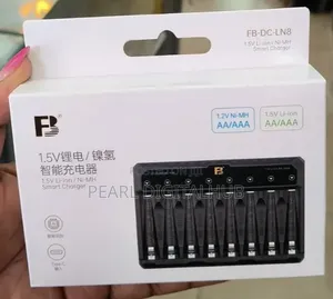 FB-AA/AAA 8-Battery Smart Charger (1.2V/1.5V)