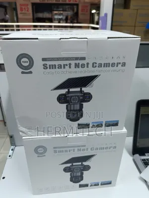 Triple Lens 4G Solar CCTV with Motion Detection & Night Vision