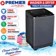 Premier 12kg Fully Automatic Top Load Washer Dryer - 2