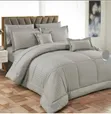 Cotton Stripped Binded Duvet Set - Size 6/7 - 1