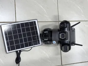 Triple Lens 4G Solar CCTV for Gates & Compound Monitoring