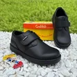 Kids Matte Crab School Shoes - 2