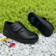 Kids Matte Crab School Shoes - 3