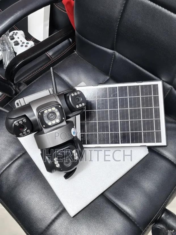 Triple Lens 4G Solar CCTV with Remote Mobile Viewing - 1