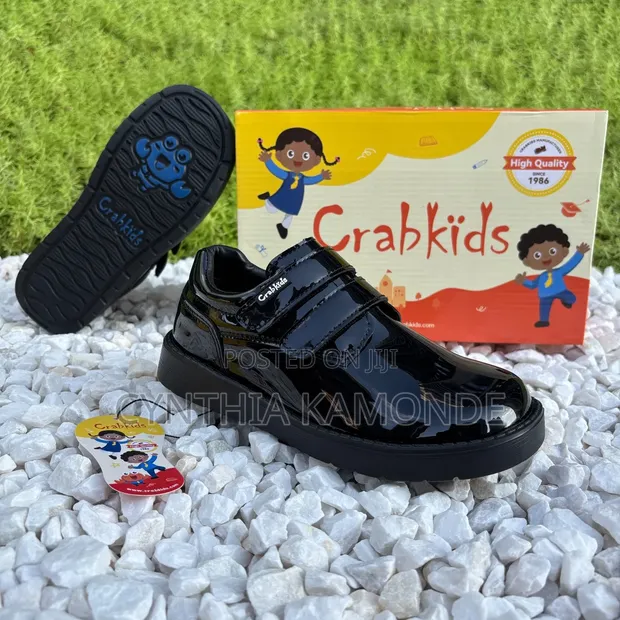 Crab Wet Look Kids Shoes - 1